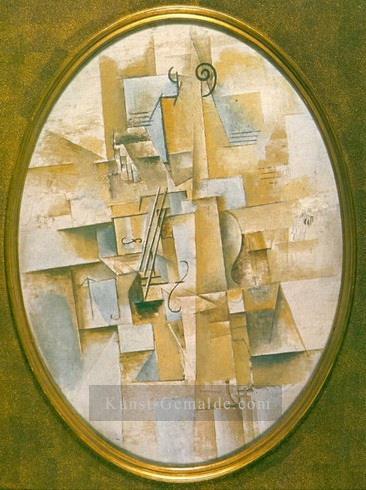 Violon 1912 pyramidenkubistisch Ölgemälde
